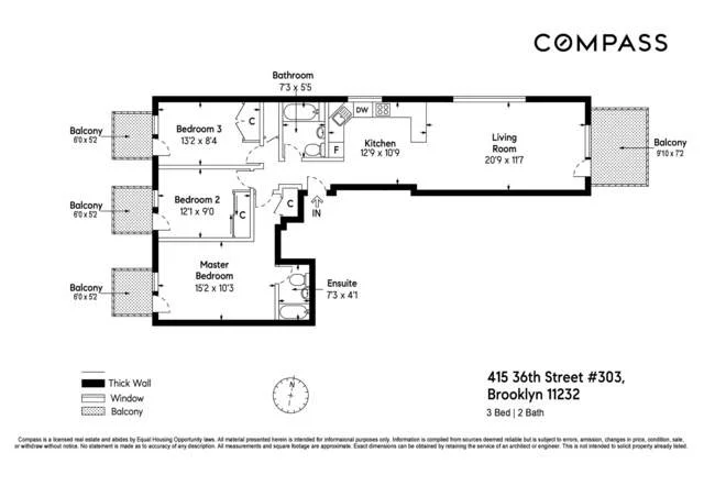Unit for sale at 415 36th Street, Brooklyn, NY 11232
