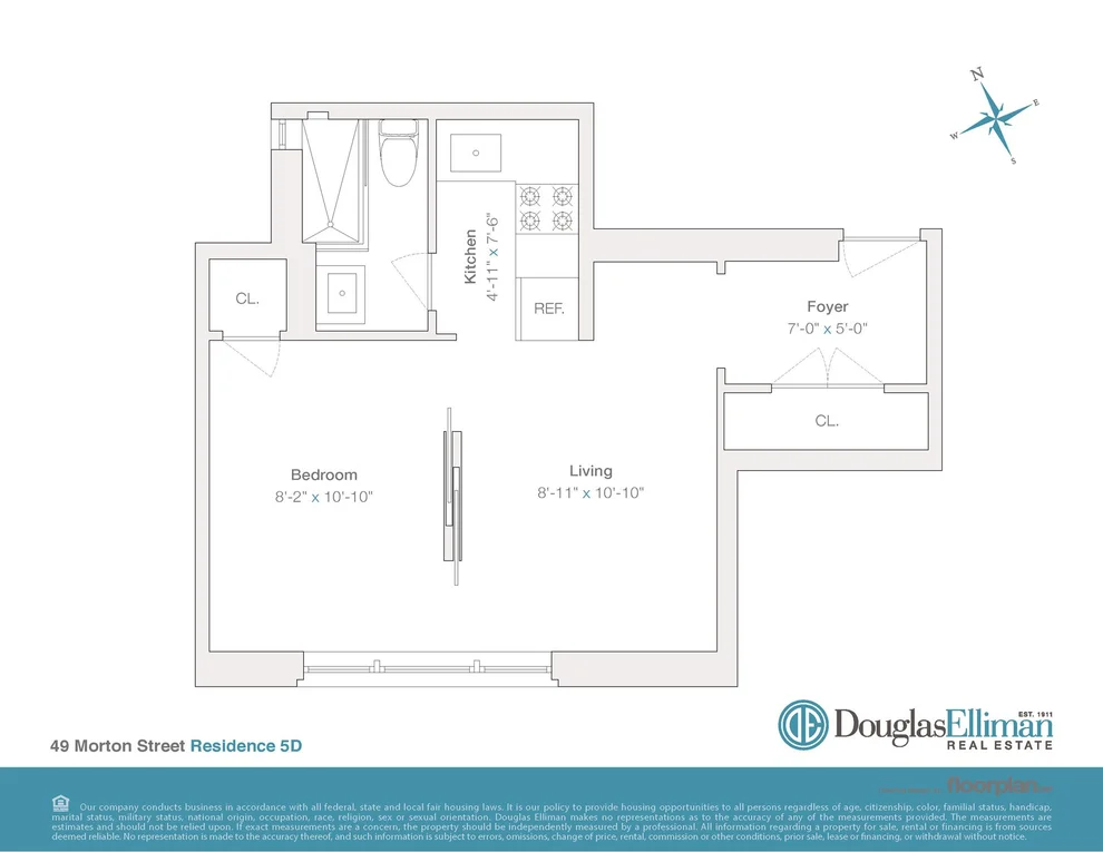 Unit for sale at 49 MORTON Street, Manhattan, NY 10014