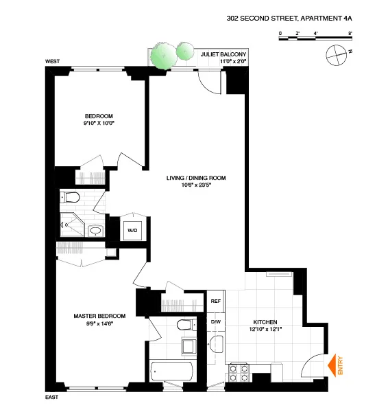 Unit for sale at 302 2ND Street, Brooklyn, NY 11215
