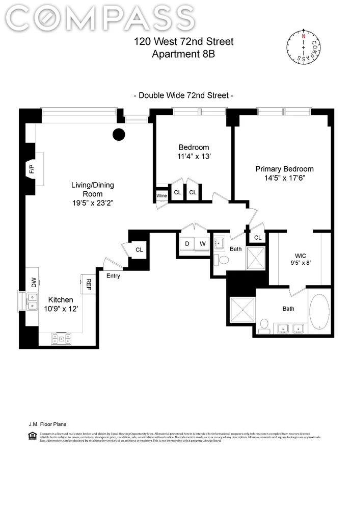 Unit for sale at 120 W 72nd Street, Manhattan, NY 10023