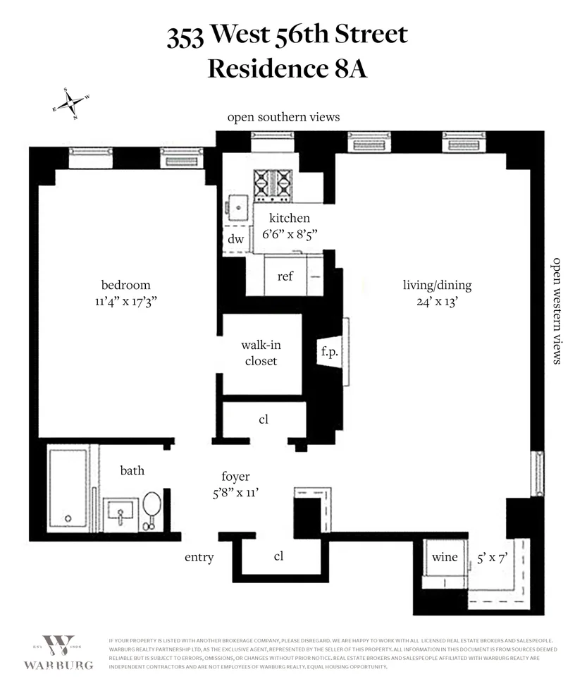 Unit for sale at 353 W 56TH Street, Manhattan, NY 10019