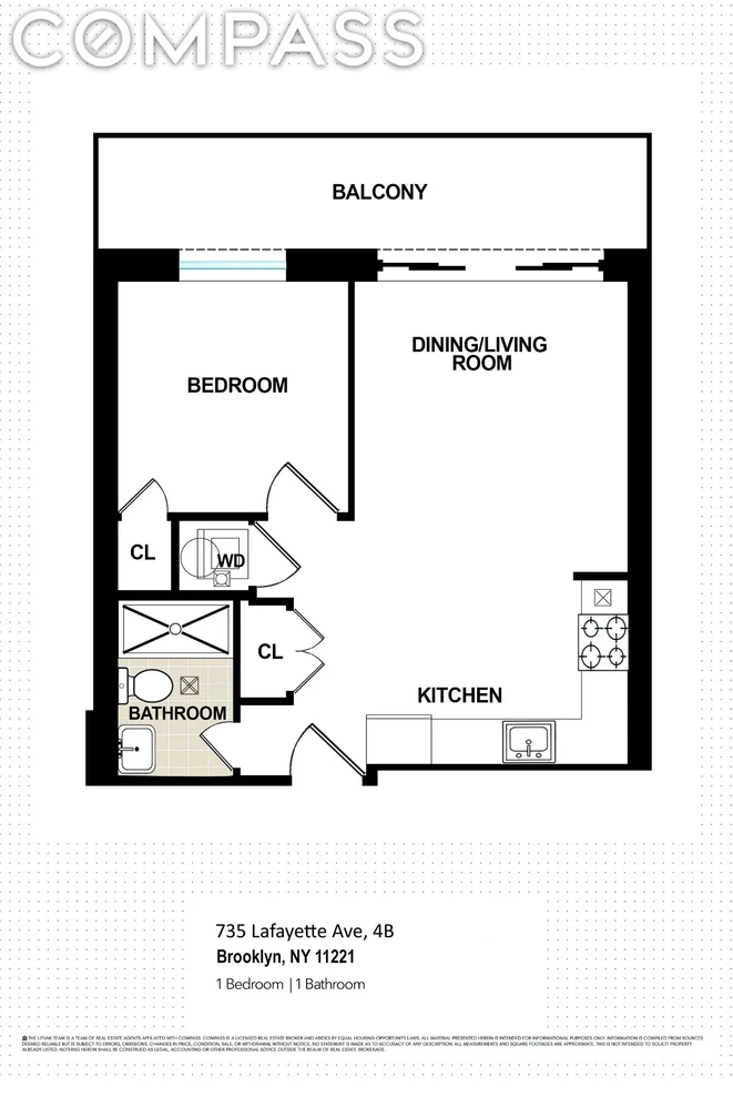 Unit for sale at 735 Lafayette Avenue, Brooklyn, NY 11221
