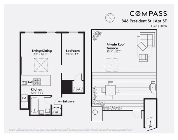 Unit for sale at 846 President Street, Brooklyn, NY 11215