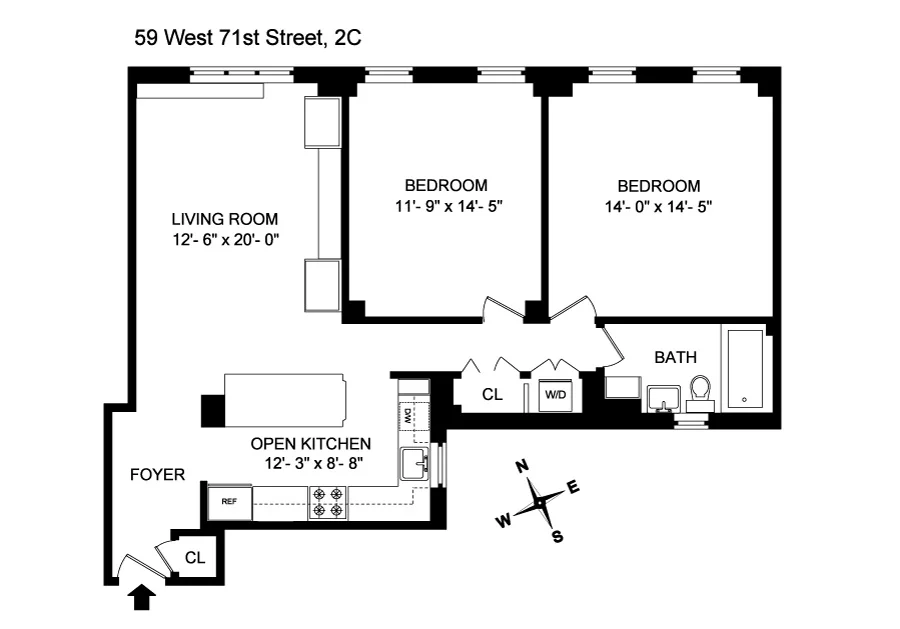 Unit for sale at 59 W 71ST Street, Manhattan, NY 10023