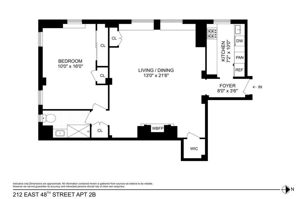 Unit for sale at 212 E 48th Street, Manhattan, NY 10017