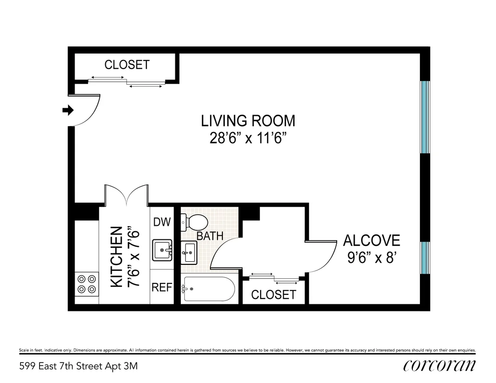 Unit for sale at 599 E 7TH Street, Brooklyn, NY 11218