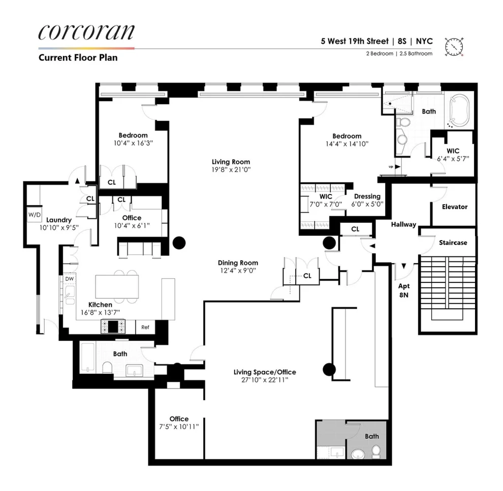 Unit for sale at 5 W 19TH Street, Manhattan, NY 10011