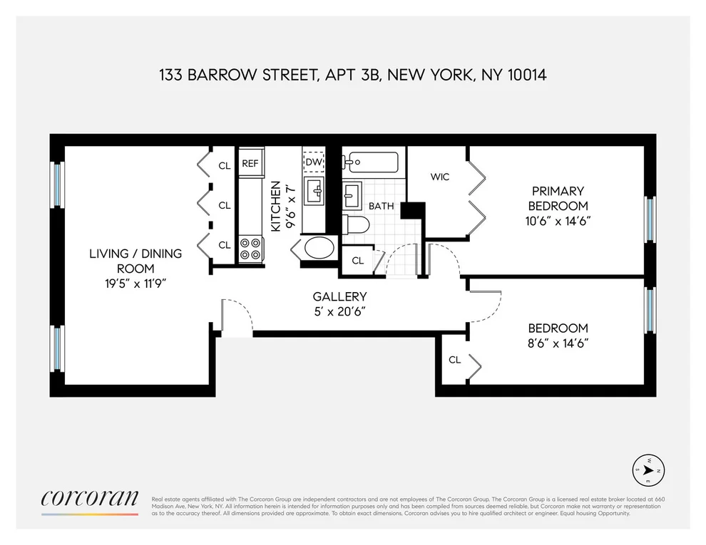 Unit for sale at 133 BARROW Street, Manhattan, NY 10014