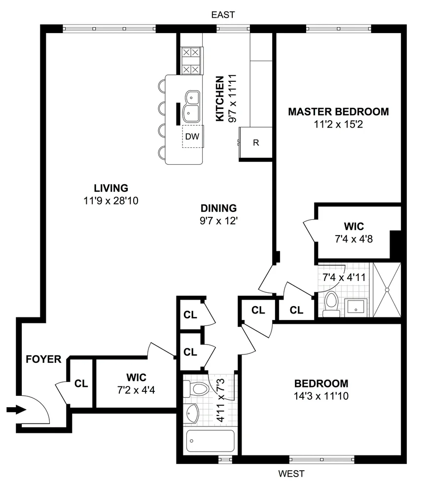 Unit for sale at 390 Rugby Road, Brooklyn, NY 11226