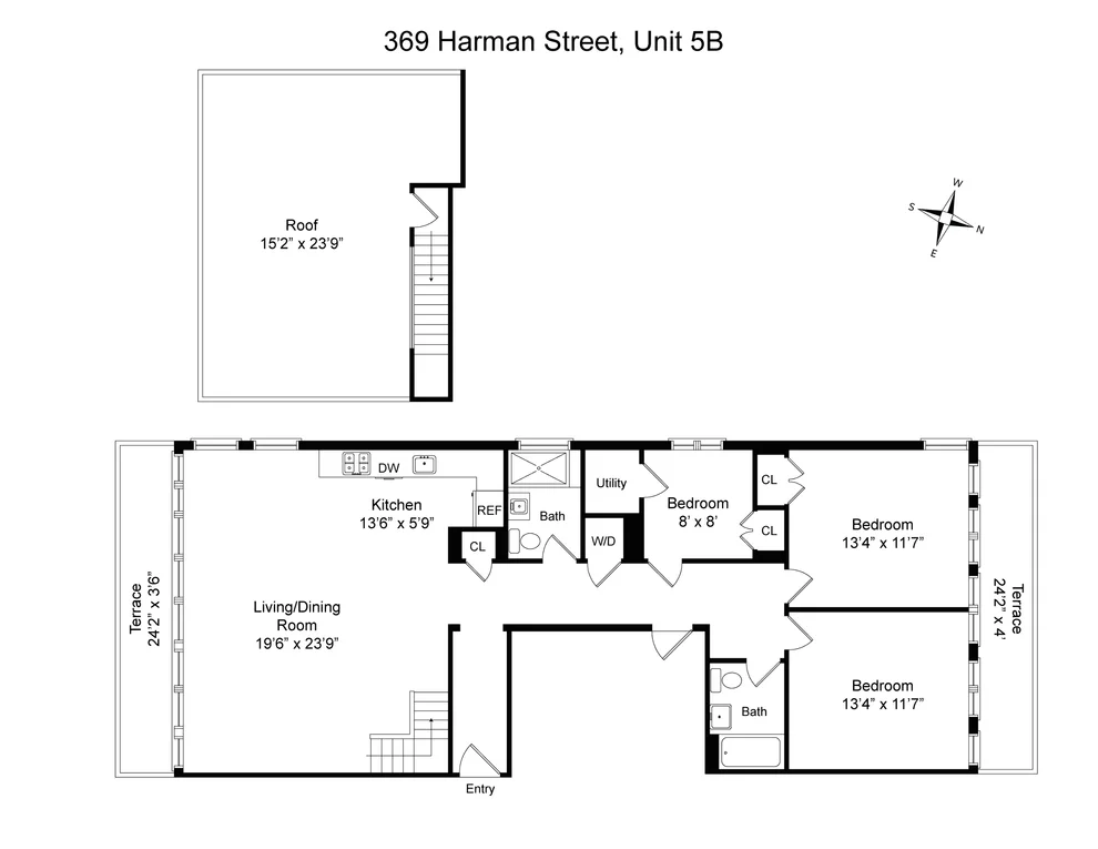 Unit for sale at 369 HARMAN Street, Brooklyn, NY 11237