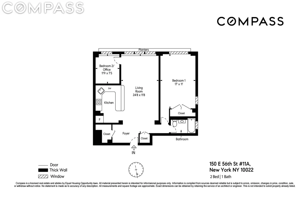Unit for sale at 150 E 56th Street, Manhattan, NY 10022