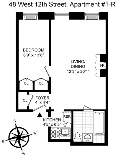 Unit for sale at 48 W 12TH Street, Manhattan, NY 10011