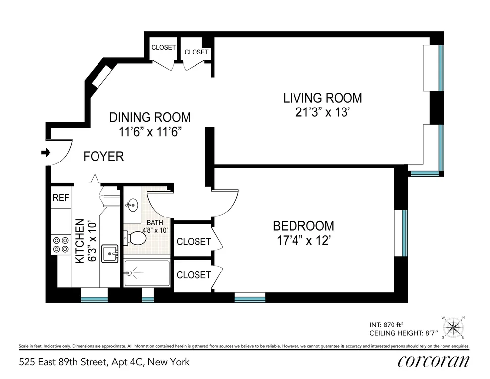 Unit for sale at 525 E 89TH Street, Manhattan, NY 10128