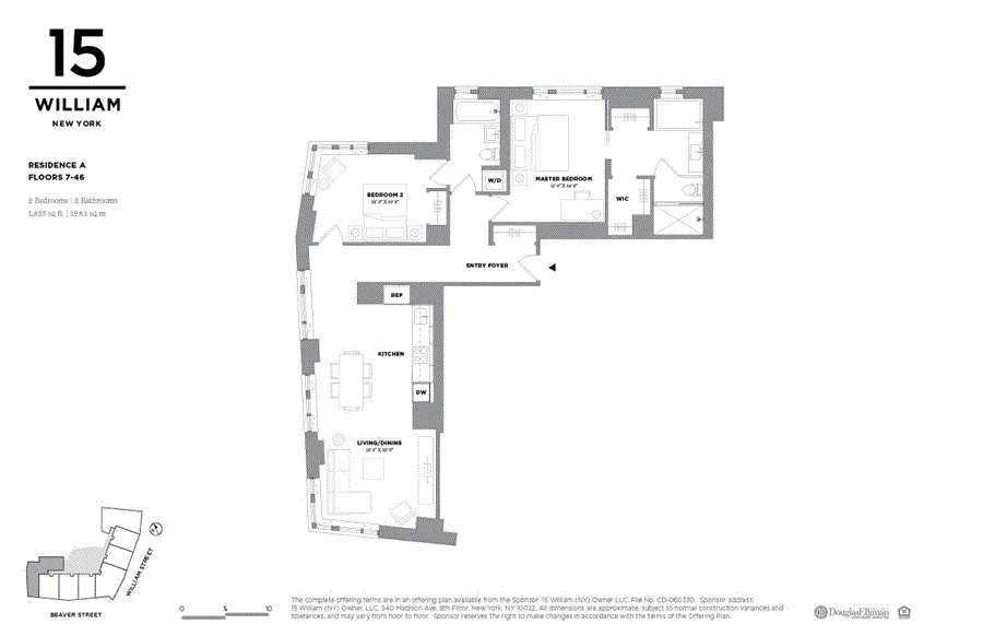 Unit for sale at 15 William Street, Manhattan, NY 10005
