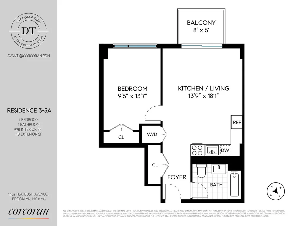 Unit for sale at 1462 FLATBUSH Avenue, Brooklyn, NY 11210