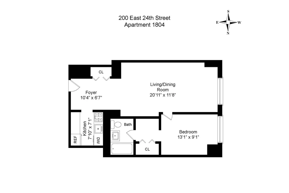 Unit for sale at 200 E 24th Street, Manhattan, NY 10010