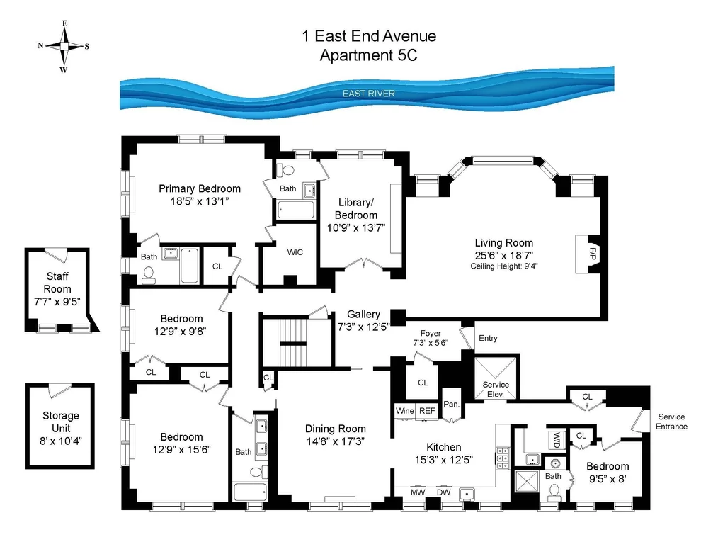 Unit for sale at 1 E End Avenue, Manhattan, NY 10075