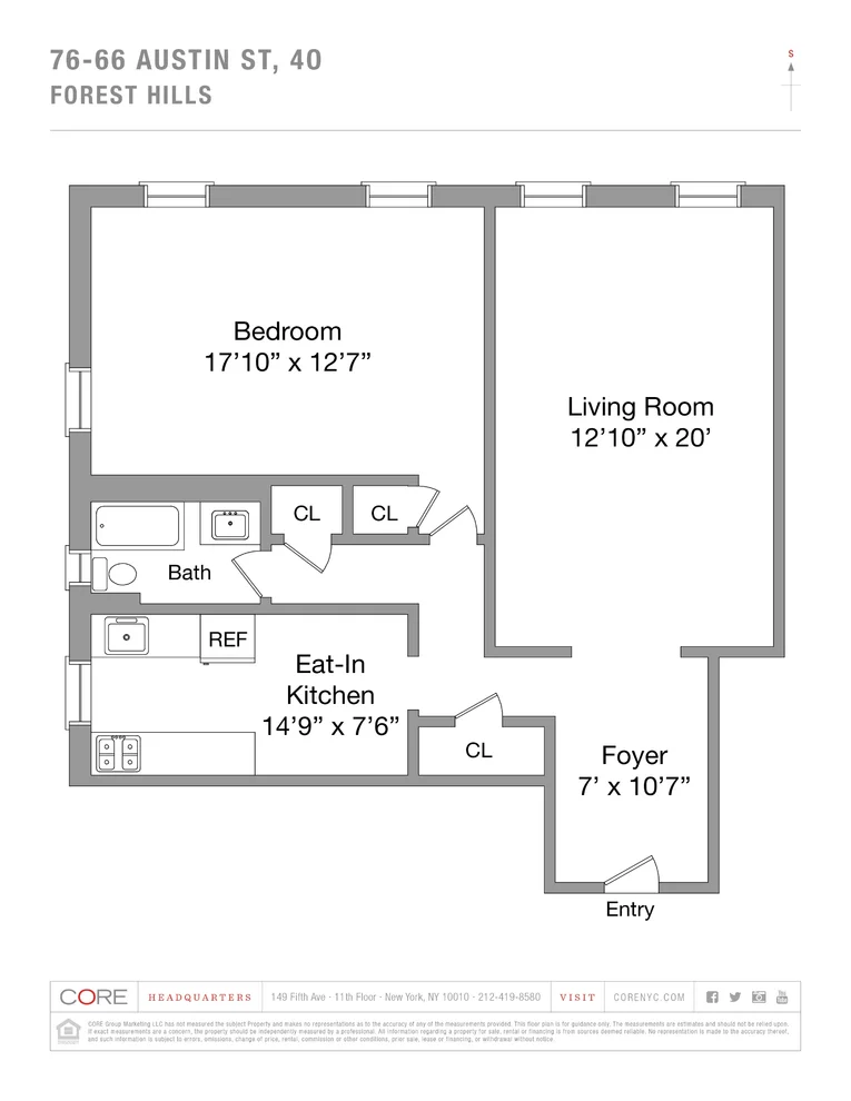 Unit for sale at 76-66 Austin Street, Queens, NY 11375