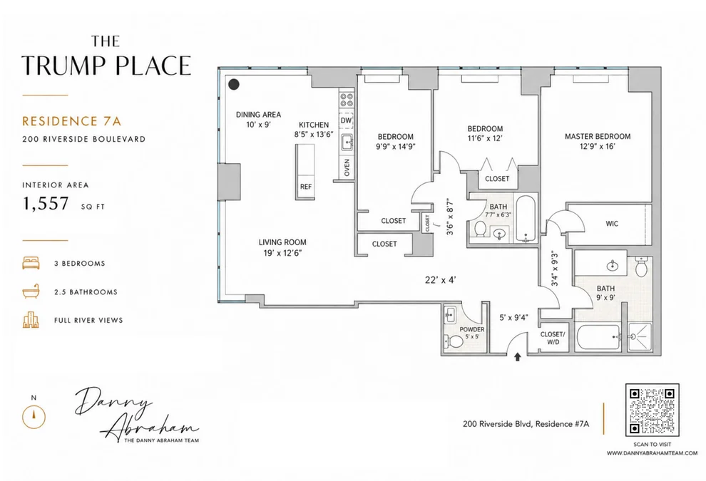 Unit for sale at 200 Riverside Boulevard, Manhattan, NY 10069