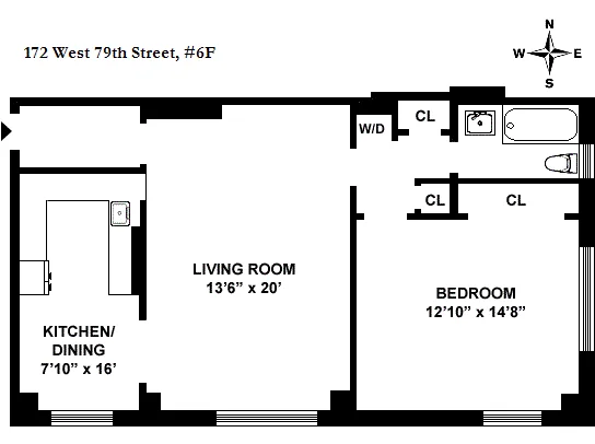 Unit for sale at 172 W 79TH Street, Manhattan, NY 10024
