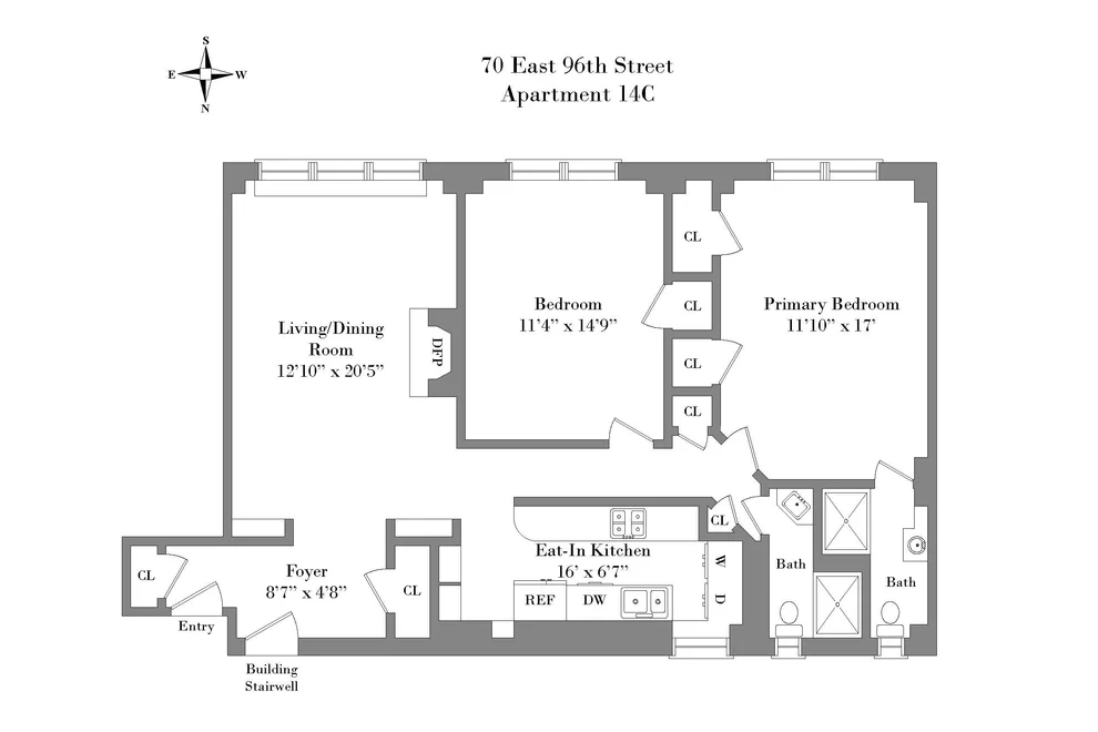 Unit for sale at 70 E 96TH Street, Manhattan, NY 10128