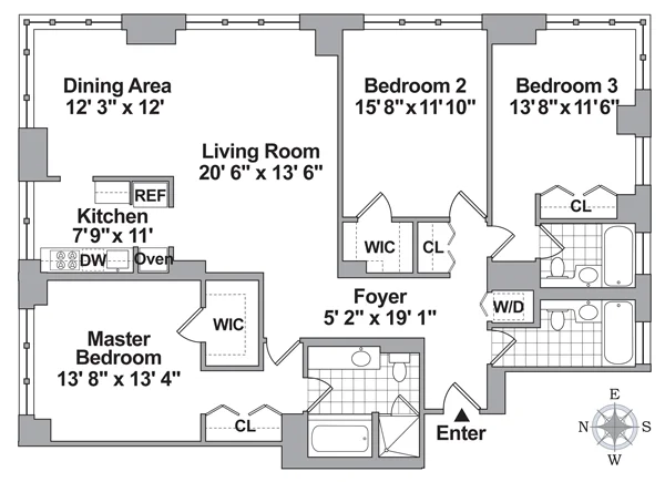 Unit for sale at 200 Riverside Boulevard, Manhattan, NY 10069