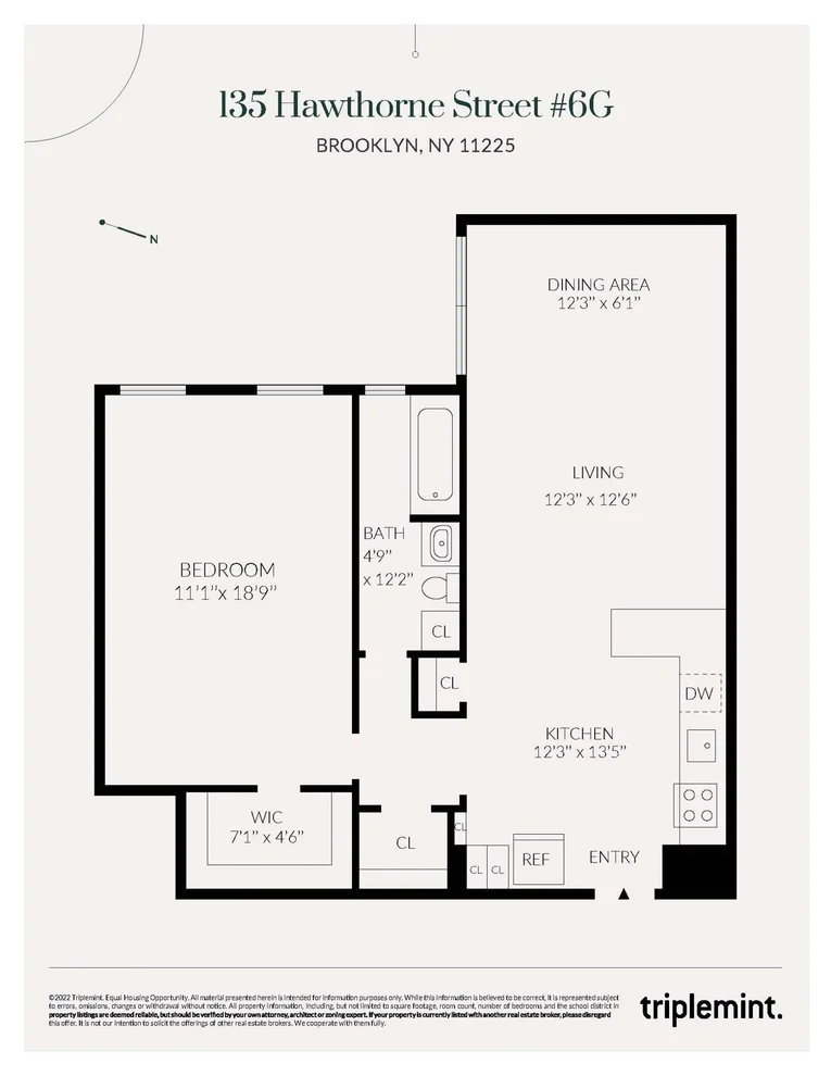 Unit for sale at 135 Hawthorne Street, Brooklyn, NY 11225
