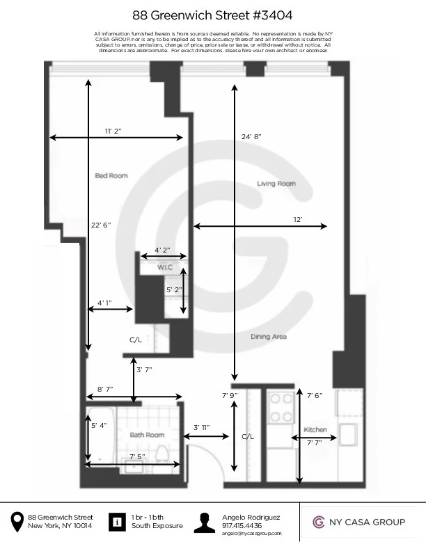 Unit for sale at 88 GREENWICH Street, Manhattan, NY 10006