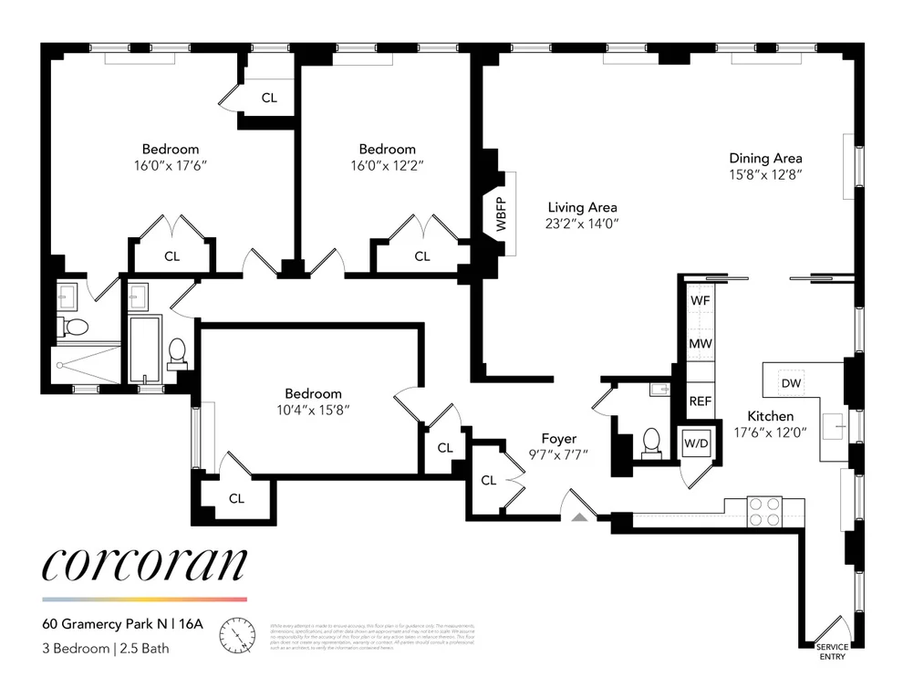 Unit for sale at 60 GRAMERCY Park N, Manhattan, NY 10010