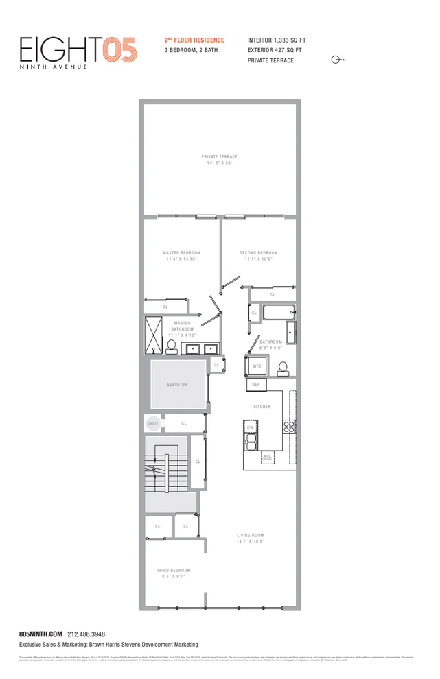Unit for sale at 805 9TH Avenue, Manhattan, NY 10019