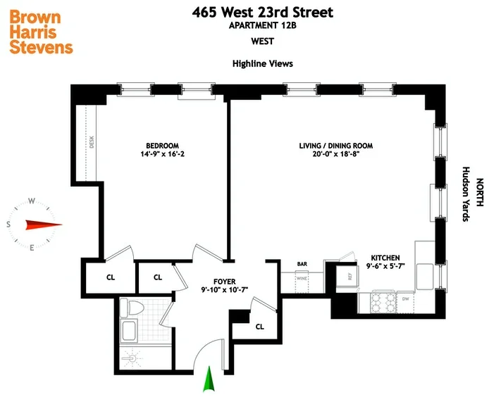 Unit for sale at 465 W 23RD Street, Manhattan, NY 10011