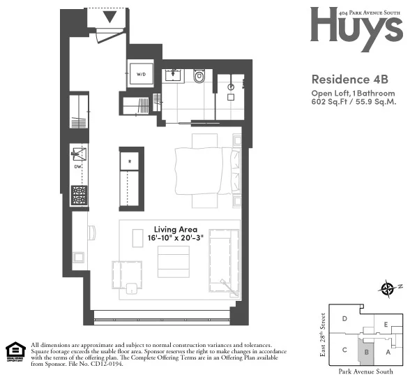 Unit for sale at 404 Park Avenue S, Manhattan, NY 10016