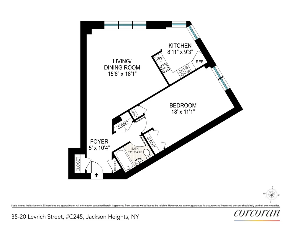 Unit for sale at 35-20 LEVERICH Street, Queens, NY 11377