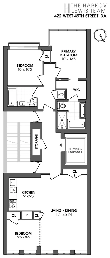 Unit for sale at 422 W 49TH Street, Manhattan, NY 10019