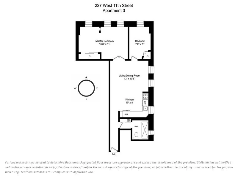 Unit for sale at 227 W 11TH Street, Manhattan, NY 10014