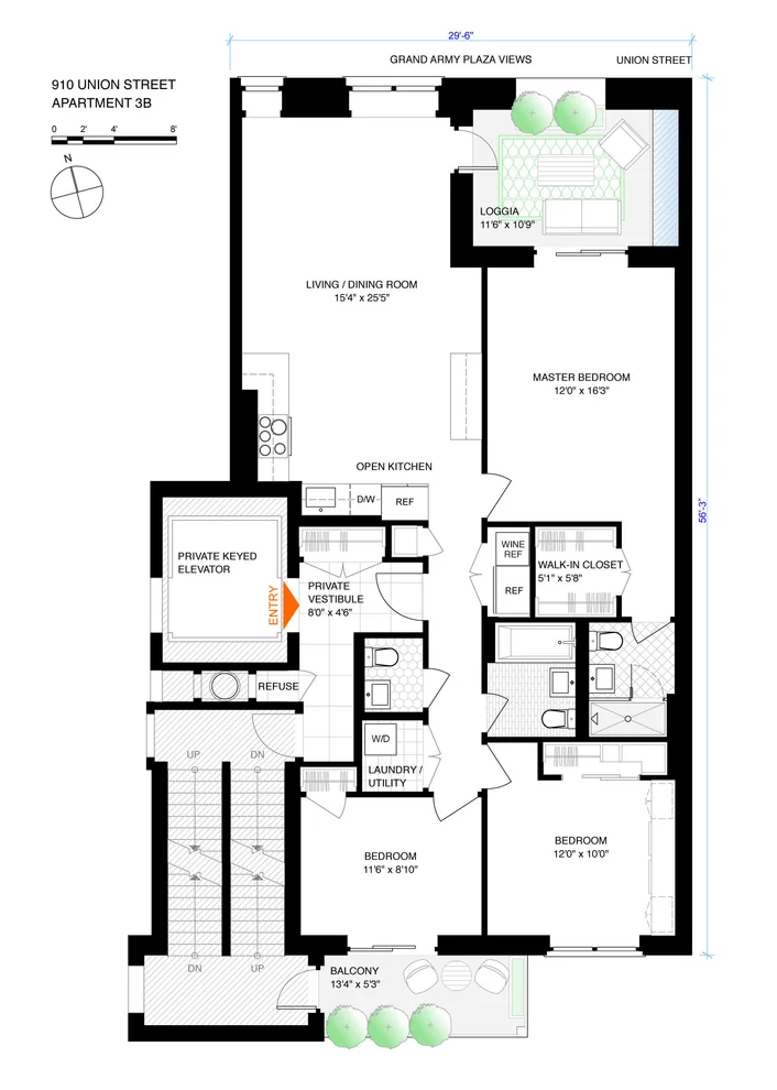 Unit for sale at 910 UNION Street, Brooklyn, NY 11215