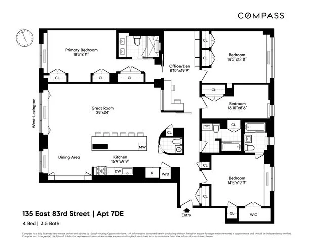 Unit for sale at 135 E 83rd Street, Manhattan, NY 10028