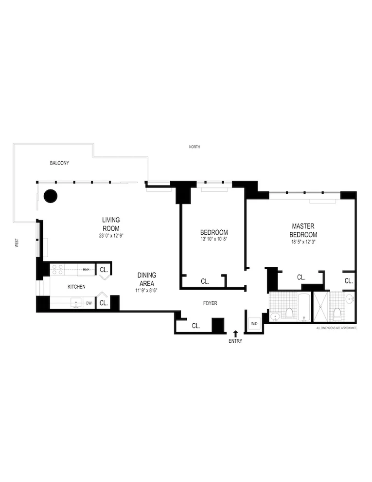 Unit for sale at 161 W 61ST Street, Manhattan, NY 10023