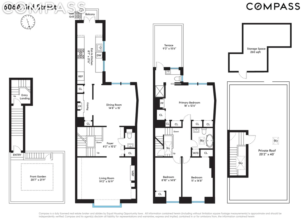 Unit for sale at 606A 3rd Street, Brooklyn, NY 11215
