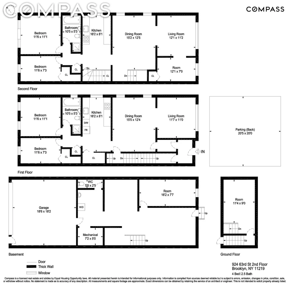 Unit for sale at 924 63rd Street, Brooklyn, NY 11219