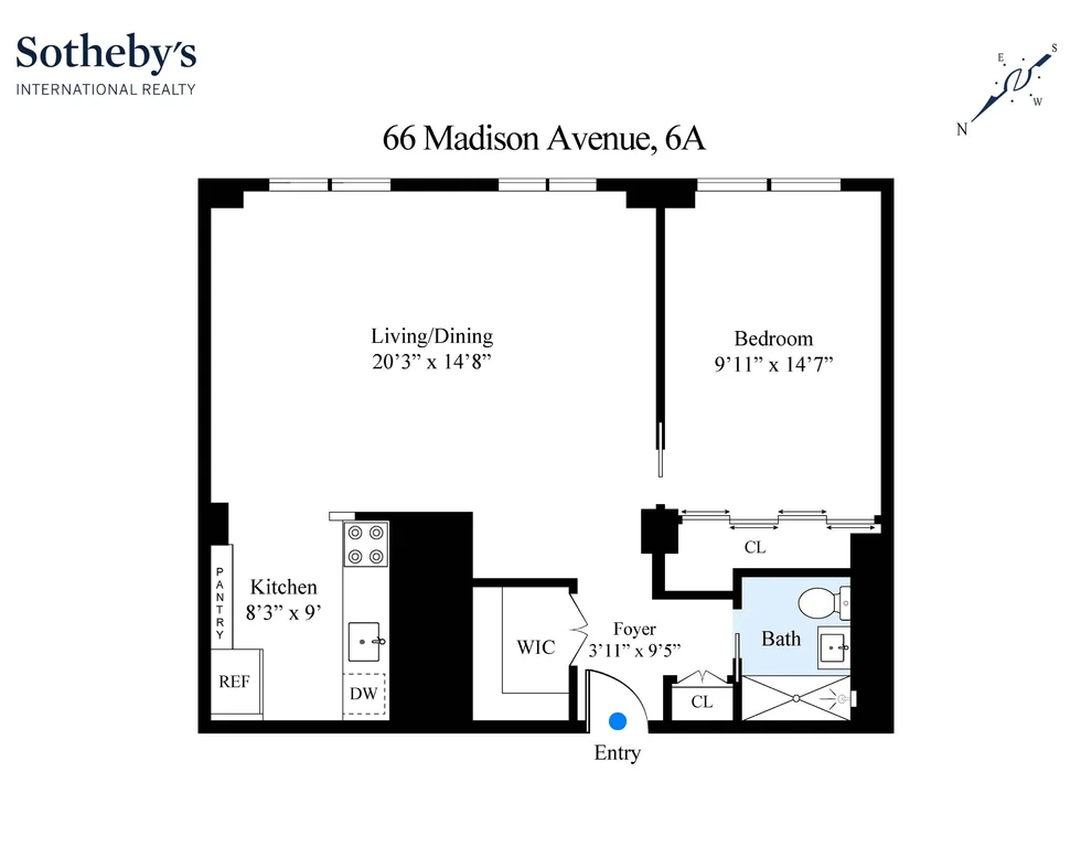 Unit for sale at 66 Madison Avenue, Manhattan, NY 10016