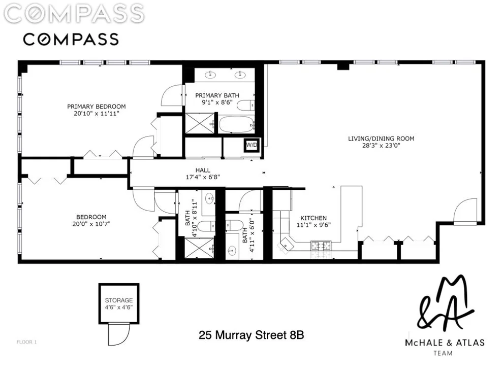 Unit for sale at 25 Murray Street, Manhattan, NY 10007