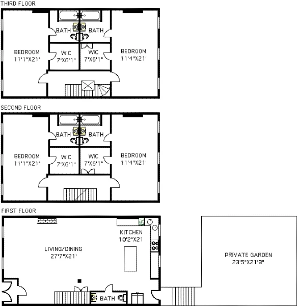 Unit for sale at 51 CAMBRIDGE Place, Brooklyn, NY 11238