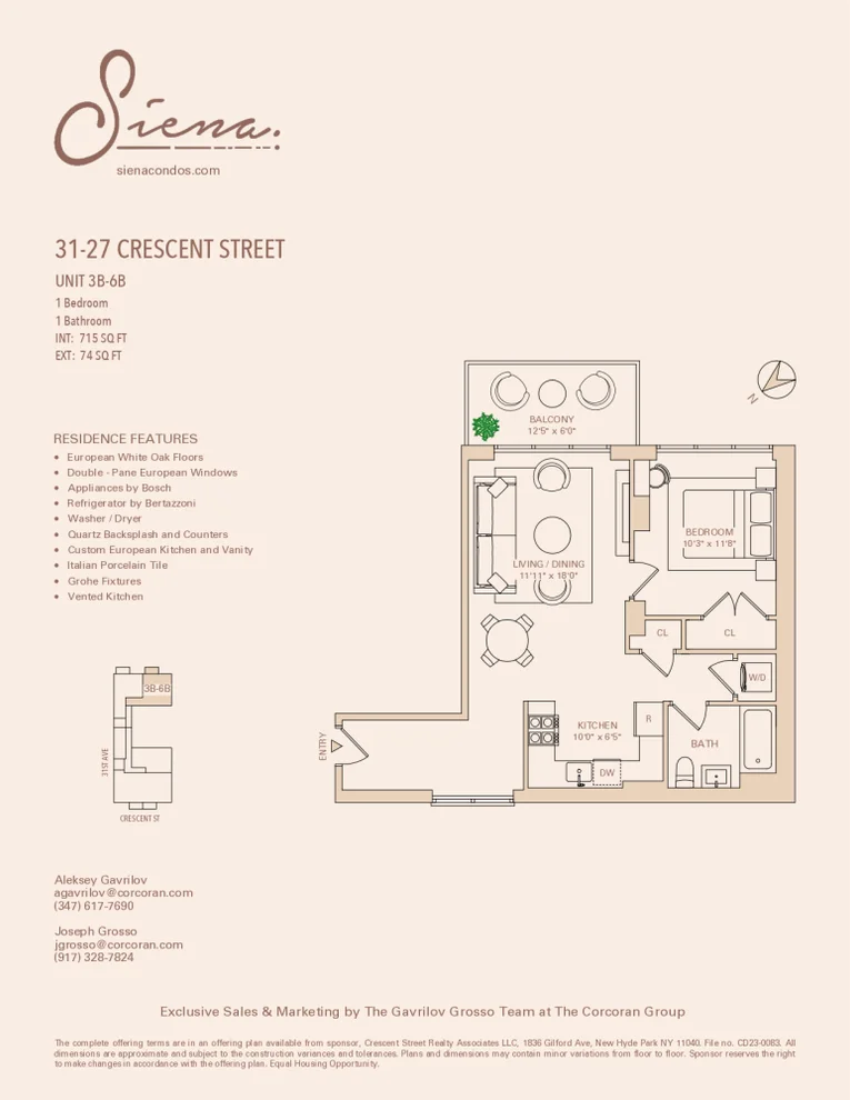 Unit for sale at 31-27 CRESCENT Street, Queens, NY 11106