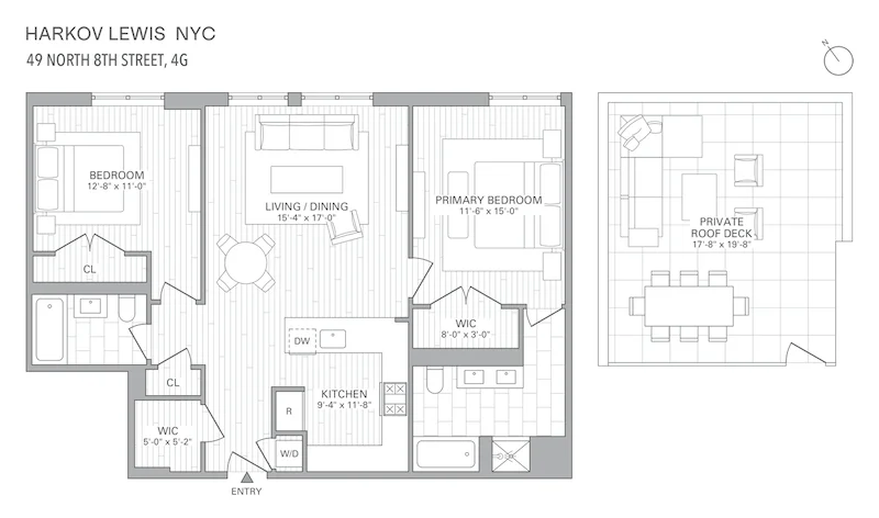 Unit for sale at 49 N 8TH Street, Brooklyn, NY 11249
