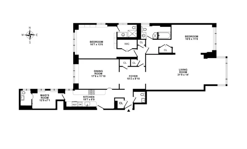 Unit for sale at 35 SUTTON Place, Manhattan, NY 10022