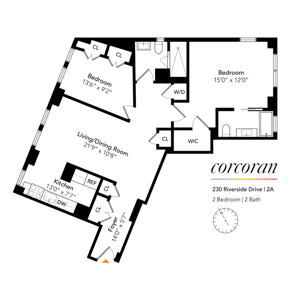 Unit for sale at 230 RIVERSIDE Drive, Manhattan, NY 10025