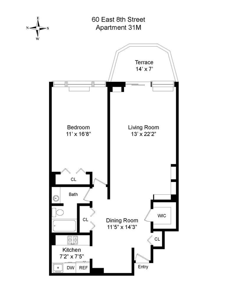 Unit for sale at 60 E 8TH Street, Manhattan, NY 10003