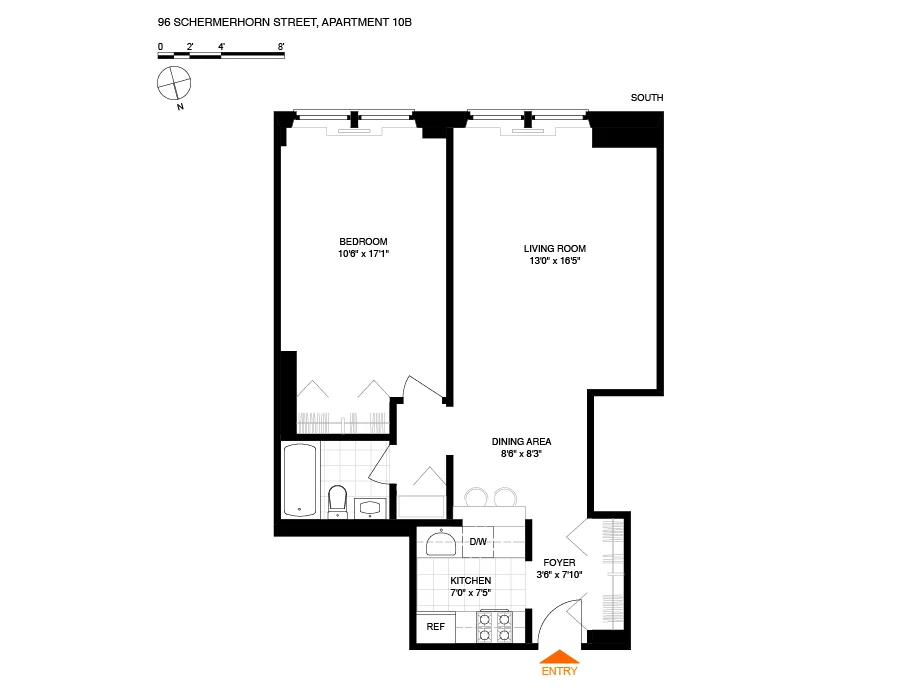 Unit for sale at 96 Schermerhorn Street, Brooklyn, NY 11201