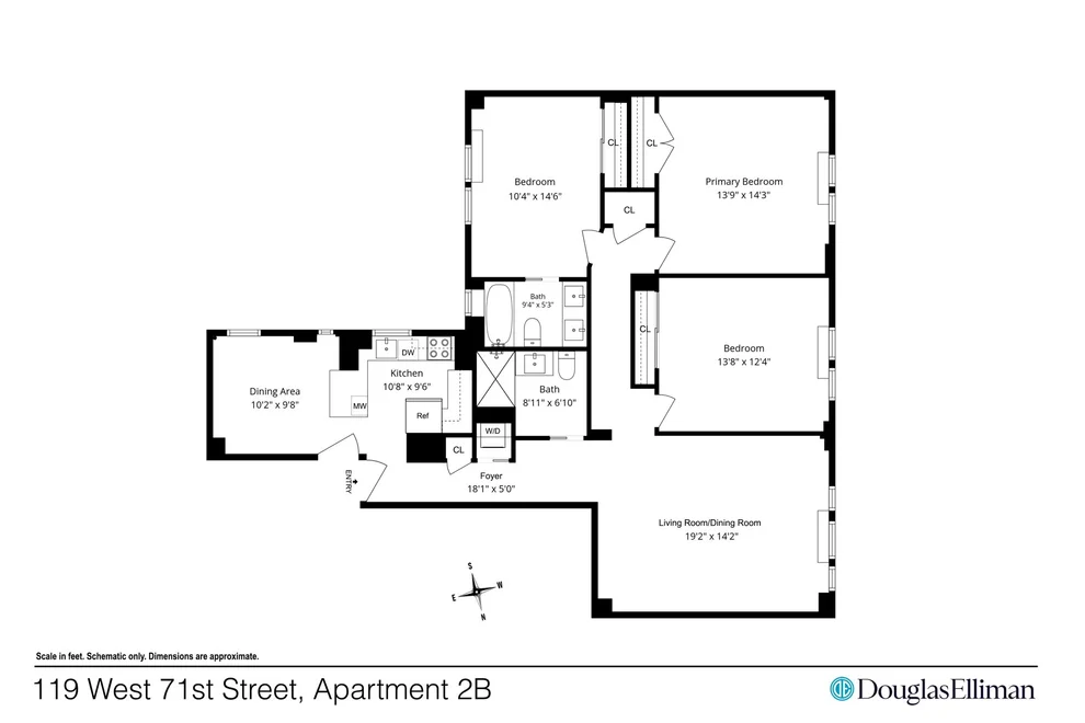 Unit for sale at 119 W 71ST Street, Manhattan, NY 10023
